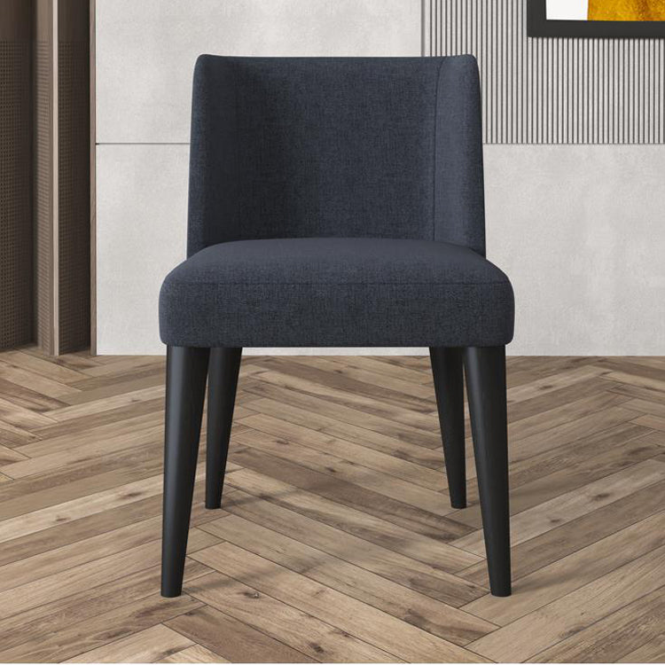 Contemporary Indoor-Outdoor Side Chair Wingback Dining Chair with Wood Legs Clearhalo ' kitchen&dining_furn' 'Dining Chairs' 'Dining Tables & Seating' 'dining_chair' 'Furniture' 'furniture_dining_chair' 'Kitchen & Dining Furniture' 'kitchen' 4451218