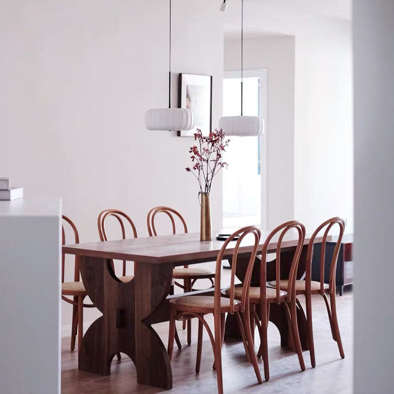 Contemporary Design Windsor Back Side Chairs Armless Wooden Legs Side Chairs Clearhalo ' kitchen&dining_furn' 'Dining Chairs' 'Dining Tables & Seating' 'dining_chair' 'furn' 'furn_dining_chair' 'Furniture' 'furniture_dining_chair' 'Kitchen & Dining Furniture' 'kitchen' 4451379