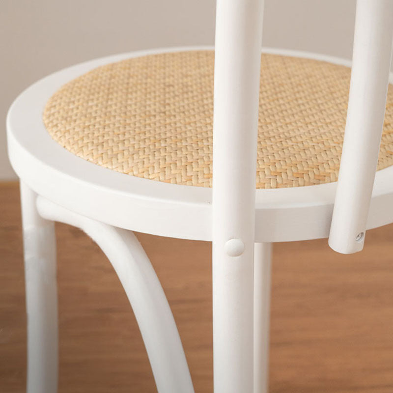 Contemporary Design Windsor Back Side Chairs Armless Wooden Legs Side Chairs Clearhalo ' kitchen&dining_furn' 'Dining Chairs' 'Dining Tables & Seating' 'dining_chair' 'furn' 'furn_dining_chair' 'Furniture' 'furniture_dining_chair' 'Kitchen & Dining Furniture' 'kitchen' 4451383