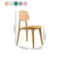 Contemporary Style Plastic Dining Armless Chair Open Back Dining Side Chairs for Home Use Clearhalo ' kitchen&dining_furn' 'Dining Chairs' 'Dining Tables & Seating' 'dining_chair' 'furn' 'furn_dining_chair' 'Furniture' 'furniture_dining_chair' 'Kitchen & Dining Furniture' 'kitchen' 4451426