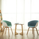 Minimalist Design Plastic Dining Armless Chair Solid Back Dining Side Chair Clearhalo ' kitchen&dining_furn' 'Dining Chairs' 'Dining Tables & Seating' 'dining_chair' 'Furniture' 'furniture_dining_chair' 'Kitchen & Dining Furniture' 'kitchen' 4451512