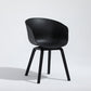 Minimalist Design Plastic Dining Armless Chair Solid Back Dining Side Chair Gloss Black 1 Piece Clearhalo ' kitchen&dining_furn' 'Dining Chairs' 'Dining Tables & Seating' 'dining_chair' 'Furniture' 'furniture_dining_chair' 'Kitchen & Dining Furniture' 'kitchen' 4451515