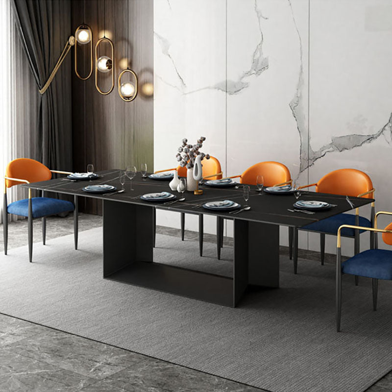 Contemporary Style Kitchen Metal Dining Chair Open Back Dining Arm Side Chair Clearhalo ' kitchen&dining_furn' 'Dining Chairs' 'Dining Tables & Seating' 'dining_chair' 'furn' 'furn_dining_chair' 'Furniture' 'furniture_dining_chair' 'Kitchen & Dining Furniture' 'kitchen' 4451663