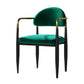 Contemporary Style Kitchen Metal Dining Chair Open Back Dining Arm Side Chair Green 1 Piece Clearhalo ' kitchen&dining_furn' 'Dining Chairs' 'Dining Tables & Seating' 'dining_chair' 'furn' 'furn_dining_chair' 'Furniture' 'furniture_dining_chair' 'Kitchen & Dining Furniture' 'kitchen' 4451672