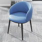 Modern Upholstered Home Arm Chair Solid Back Matte Finish Dining Chair Light Blue 1 Piece Clearhalo ' kitchen&dining_furn' 'Dining Chairs' 'Dining Tables & Seating' 'dining_chair' 'furn' 'furn_dining_chair' 'Furniture' 'furniture_dining_chair' 'Kitchen & Dining Furniture' 'kitchen' 4451711
