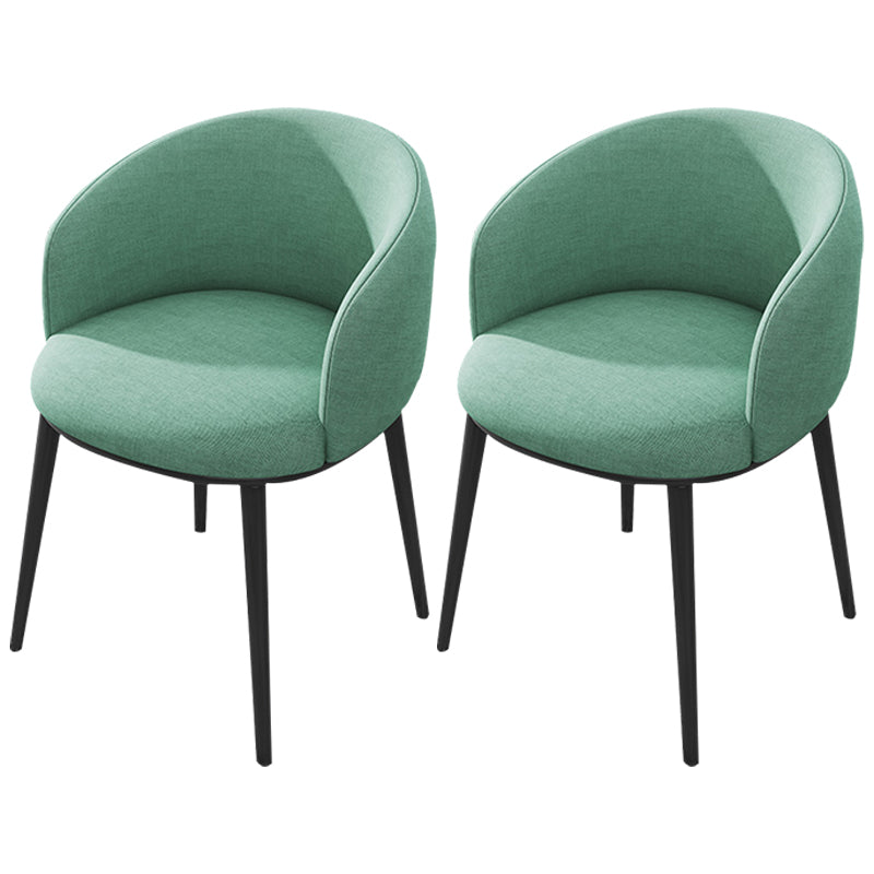 Modern Upholstered Home Arm Chair Solid Back Matte Finish Dining Chair Light Green 2 Piece Set Clearhalo ' kitchen&dining_furn' 'Dining Chairs' 'Dining Tables & Seating' 'dining_chair' 'furn' 'furn_dining_chair' 'Furniture' 'furniture_dining_chair' 'Kitchen & Dining Furniture' 'kitchen' 4451718