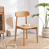 Contemporary Design Open Back Dining Side Chair Armless Chairs with Wood Legs Clearhalo ' kitchen&dining_furn' 'Dining Chairs' 'Dining Tables & Seating' 'dining_chair' 'furn' 'furn_dining_chair' 'Furniture' 'furniture_dining_chair' 'Kitchen & Dining Furniture' 'kitchen' 4451748