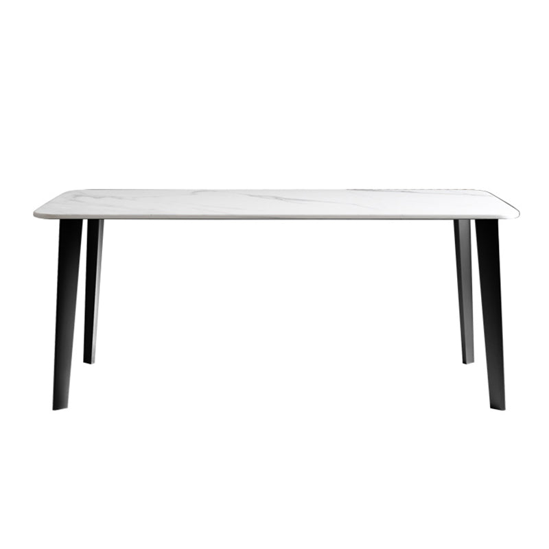 Contemporary 1/2/5/7 Pieces Dining Set Sintered Stone Dining Table Clearhalo 'Dining Room Sets' 'Dining Tables & Seating' 'dining_room_set' 'furn' 'furn_dining_room_set' 'Furniture' 'furniture_dining_room_set' 'Kitchen & Dining Furniture' 'kitchen&dining_furn' 'kitchen' 4451810