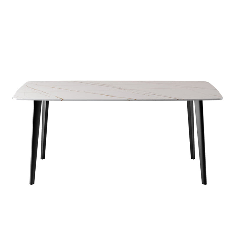 Contemporary 1/2/5/7 Pieces Dining Set Sintered Stone Dining Table Clearhalo 'Dining Room Sets' 'Dining Tables & Seating' 'dining_room_set' 'furn' 'furn_dining_room_set' 'Furniture' 'furniture_dining_room_set' 'Kitchen & Dining Furniture' 'kitchen&dining_furn' 'kitchen' 4451813