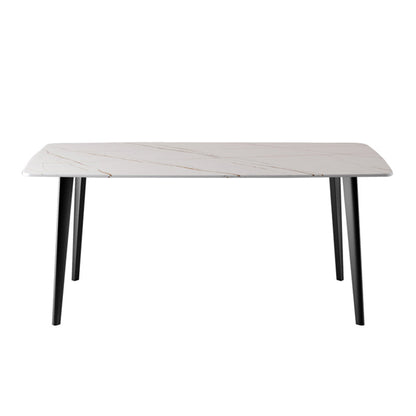 Contemporary 1/2/5/7 Pieces Dining Set Sintered Stone Dining Table Clearhalo 'Dining Room Sets' 'Dining Tables & Seating' 'dining_room_set' 'furn' 'furn_dining_room_set' 'Furniture' 'furniture_dining_room_set' 'Kitchen & Dining Furniture' 'kitchen&dining_furn' 'kitchen' 4451813