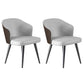 Contemporary 1/2/5/7 Pieces Dining Set Sintered Stone Dining Table 2 Grey Chairs Clearhalo 'Dining Room Sets' 'Dining Tables & Seating' 'dining_room_set' 'furn' 'furn_dining_room_set' 'Furniture' 'furniture_dining_room_set' 'Kitchen & Dining Furniture' 'kitchen&dining_furn' 'kitchen' 4451814