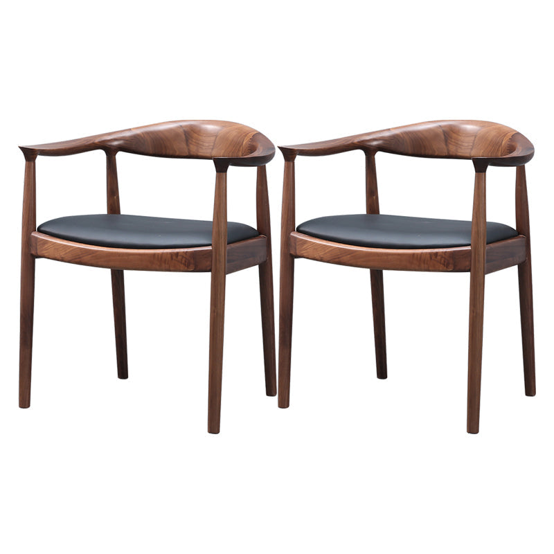 1/2/5/7 Pcs Ash Wood Modern Dining Room Set with Rectangle Table Dining Set 2 Walnut Chairs Clearhalo 'Dining Room Sets' 'Dining Tables & Seating' 'dining_room_set' 'furn' 'furn_dining_room_set' 'Furniture' 'furniture_dining_room_set' 'Kitchen & Dining Furniture' 'kitchen&dining_furn' 'kitchen' 4451894