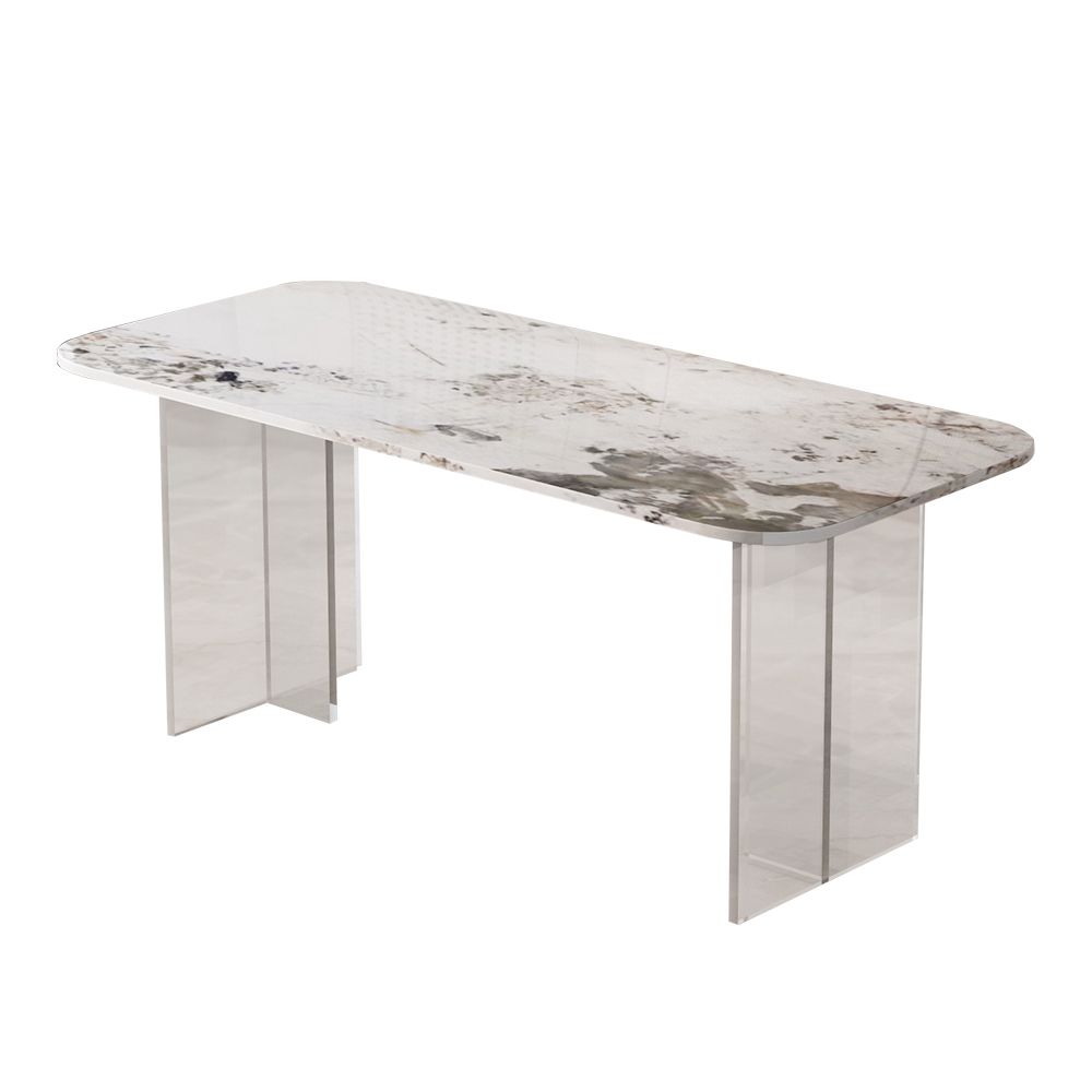 1/2/5/7 Pieces Modern Dining Set with Rectangle Table and Red Chairs Dinette Set Gold 79"L x 31"W Clearhalo 'Dining Room Sets' 'Dining Tables & Seating' 'dining_room_set' 'furn' 'furn_dining_room_set' 'Furniture' 'furniture_dining_room_set' 'Kitchen & Dining Furniture' 'kitchen&dining_furn' 'kitchen' 4451916