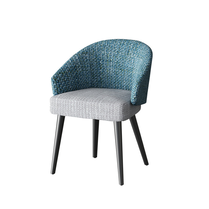 Contemporary 1/5 Pieces Dining Set Sintered Stone Dinette Table Set 1 Blue Chair Clearhalo 'Dining Room Sets' 'Dining Tables & Seating' 'dining_room_set' 'furn' 'furn_dining_room_set' 'Furniture' 'furniture_dining_room_set' 'Kitchen & Dining Furniture' 'kitchen&dining_furn' 'kitchen' 4451946