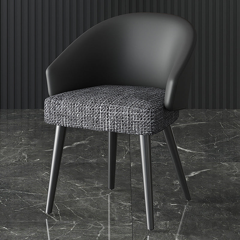 Contemporary 1/5 Pieces Dining Set Sintered Stone Dinette Table Set Clearhalo 'Dining Room Sets' 'Dining Tables & Seating' 'dining_room_set' 'furn' 'furn_dining_room_set' 'Furniture' 'furniture_dining_room_set' 'Kitchen & Dining Furniture' 'kitchen&dining_furn' 'kitchen' 4451947