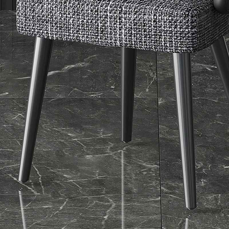 Contemporary 1/5 Pieces Dining Set Sintered Stone Dinette Table Set Clearhalo 'Dining Room Sets' 'Dining Tables & Seating' 'dining_room_set' 'furn' 'furn_dining_room_set' 'Furniture' 'furniture_dining_room_set' 'Kitchen & Dining Furniture' 'kitchen&dining_furn' 'kitchen' 4451948