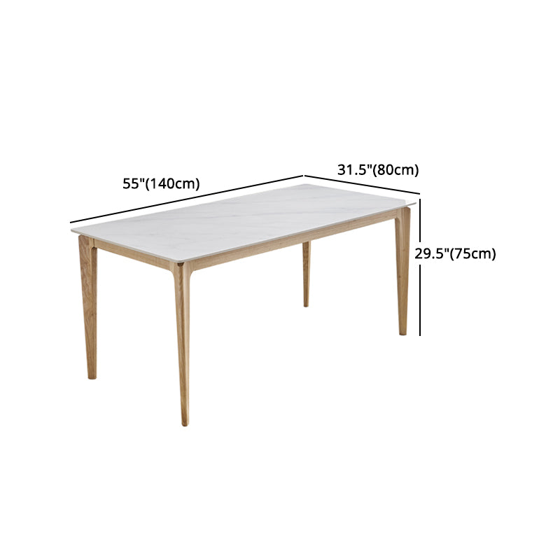 Modern 1/4/5/7 Pieces Dining Set Sintered Stone Top Dining Table Set with Chairs Clearhalo 'Dining Room Sets' 'Dining Tables & Seating' 'dining_room_set' 'furn' 'furn_dining_room_set' 'Furniture' 'furniture_dining_room_set' 'Kitchen & Dining Furniture' 'kitchen&dining_furn' 'kitchen' 4451995