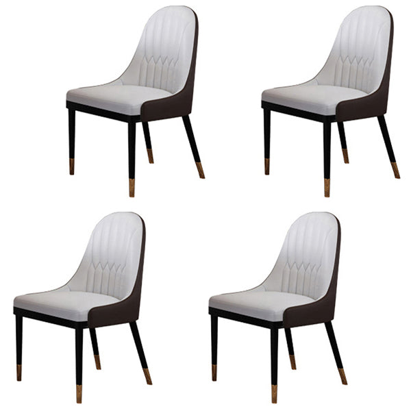 Glam 1/4/5/7/9 Pieces Dining Set Sintered Stone Dining Table Set for Home Use 4 White Chairs Clearhalo 'Dining Room Sets' 'Dining Tables & Seating' 'dining_room_set' 'furn' 'furn_dining_room_set' 'Furniture' 'furniture_dining_room_set' 'Kitchen & Dining Furniture' 'kitchen&dining_furn' 'kitchen' 4451999