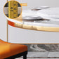 Glam 1/4/5/7/9 Pieces Dining Set Sintered Stone Dining Table Set for Home Use Clearhalo 'Dining Room Sets' 'Dining Tables & Seating' 'dining_room_set' 'furn' 'furn_dining_room_set' 'Furniture' 'furniture_dining_room_set' 'Kitchen & Dining Furniture' 'kitchen&dining_furn' 'kitchen' 4452005