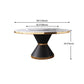 Glam 1/4/5/7/9 Pieces Dining Set Sintered Stone Dining Table Set for Home Use Clearhalo 'Dining Room Sets' 'Dining Tables & Seating' 'dining_room_set' 'furn' 'furn_dining_room_set' 'Furniture' 'furniture_dining_room_set' 'Kitchen & Dining Furniture' 'kitchen&dining_furn' 'kitchen' 4452011