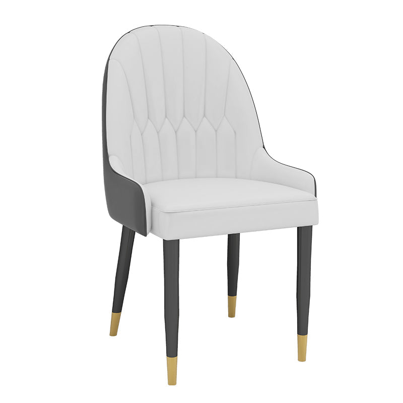 Modern 1/4/5 Pieces Dining Set with Sintered Stone Table and Leather Chairs Dinette Set Clearhalo 'Dining Room Sets' 'Dining Tables & Seating' 'dining_room_set' 'furn' 'furn_dining_room_set' 'Furniture' 'furniture_dining_room_set' 'Kitchen & Dining Furniture' 'kitchen&dining_furn' 'kitchen' 4452022