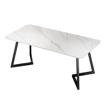 Modern 1/4/5/7 Pieces Furniture with Sintered Stone Table and Chairs Dining Set Clearhalo 'Dining Room Sets' 'Dining Tables & Seating' 'dining_room_set' 'furn' 'furn_dining_room_set' 'Furniture' 'furniture_dining_room_set' 'Kitchen & Dining Furniture' 'kitchen&dining_furn' 'kitchen' 4452096