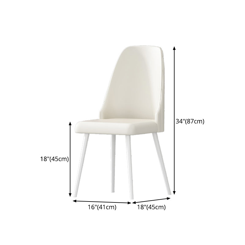 Modern 1/2/5/7 Pieces Rectangle Dining Set Sintered Stone Top Table with Leather Chairs Clearhalo 'Dining Room Sets' 'Dining Tables & Seating' 'dining_room_set' 'furn' 'furn_dining_room_set' 'Furniture' 'furniture_dining_room_set' 'Kitchen & Dining Furniture' 'kitchen&dining_furn' 'kitchen' 4452126