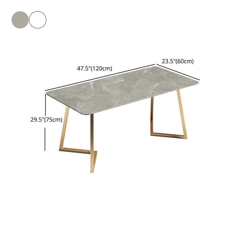 1/4/5/7 Pcs Metal Scandinavian Dining Room Set with Rectangle Table Dining Set Clearhalo 'Dining Room Sets' 'Dining Tables & Seating' 'dining_room_set' 'furn' 'furn_dining_room_set' 'Furniture' 'furniture_dining_room_set' 'Kitchen & Dining Furniture' 'kitchen&dining_furn' 'kitchen' 4452151