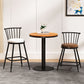 Modern Armless Backrest Counter Stool Steel Milk Tea Shop Bar Stool with Leather Cushion Clearhalo 'Bar Furniture' 'Bar Stools' 'bar_stools' 'furn' 'furn_bar_stools' 'furniture_bar_stools' 'Kitchen & Dining Furniture' 'kitchen&dining_furn' 'kitchen' 'kitchen_furn' Furniture' 4452460