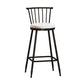 Modern Armless Backrest Counter Stool Steel Milk Tea Shop Bar Stool with Leather Cushion White 1 Piece Bar Stool(30"H) Clearhalo 'Bar Furniture' 'Bar Stools' 'bar_stools' 'furn' 'furn_bar_stools' 'furniture_bar_stools' 'Kitchen & Dining Furniture' 'kitchen&dining_furn' 'kitchen' 'kitchen_furn' Furniture' 4452479