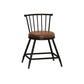 Modern Armless Backrest Counter Stool Steel Milk Tea Shop Bar Stool with Leather Cushion Coffee 1 Piece Short Stool(18"H) Clearhalo 'Bar Furniture' 'Bar Stools' 'bar_stools' 'furn' 'furn_bar_stools' 'furniture_bar_stools' 'Kitchen & Dining Furniture' 'kitchen&dining_furn' 'kitchen' 'kitchen_furn' Furniture' 4452500