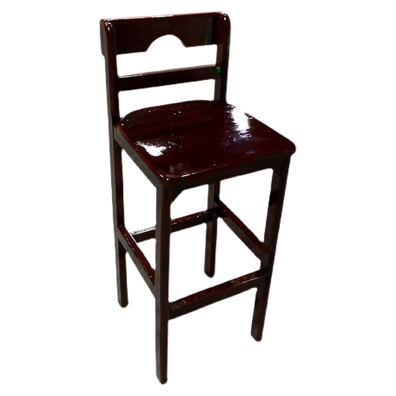 Contemporary Solid Wood Bar Stool Bristol Barstools with Footrest and Low Back Clearhalo 'Bar Furniture' 'Bar Stools' 'bar_stools' 'furn' 'furn_bar_stools' 'furniture_bar_stools' 'Kitchen & Dining Furniture' 'kitchen&dining_furn' 'kitchen' 'kitchen_furn' Furniture' 4452922