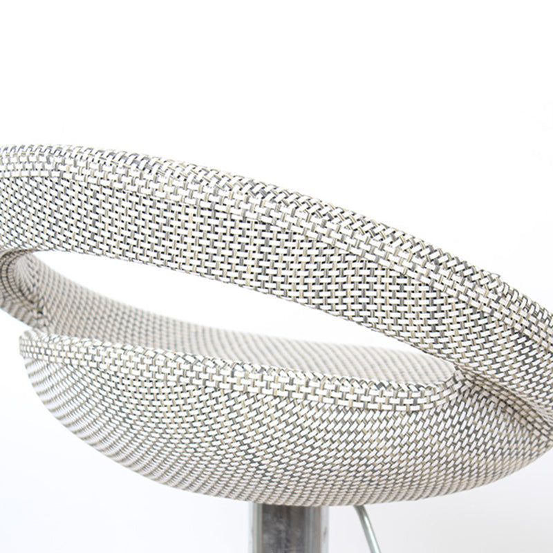 Contemporary Adjustable Height Bar Stool Indoor Bar Stool with Low Back Clearhalo 'Bar Furniture' 'Bar Stools' 'bar_stools' 'furn' 'furn_bar_stools' 'furniture_bar_stools' 'Kitchen & Dining Furniture' 'kitchen&dining_furn' 'kitchen' 'kitchen_furn' Furniture' 4452933