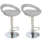 Contemporary Adjustable Height Bar Stool Indoor Bar Stool with Low Back Gray-White 2 Piece Set Clearhalo 'Bar Furniture' 'Bar Stools' 'bar_stools' 'furn' 'furn_bar_stools' 'furniture_bar_stools' 'Kitchen & Dining Furniture' 'kitchen&dining_furn' 'kitchen' 'kitchen_furn' Furniture' 4452948