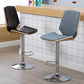 Contemporary Swivel Adjustable Height Bar Stool Indoor Bar Stool with Full Back Clearhalo 'Bar Furniture' 'Bar Stools' 'bar_stools' 'furn' 'furn_bar_stools' 'furniture_bar_stools' 'Kitchen & Dining Furniture' 'kitchen&dining_furn' 'kitchen' 'kitchen_furn' Furniture' 4452954