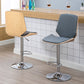 Contemporary Swivel Adjustable Height Bar Stool Indoor Bar Stool with Full Back Clearhalo 'Bar Furniture' 'Bar Stools' 'bar_stools' 'furn' 'furn_bar_stools' 'furniture_bar_stools' 'Kitchen & Dining Furniture' 'kitchen&dining_furn' 'kitchen' 'kitchen_furn' Furniture' 4452959