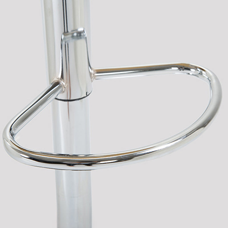 Contemporary Swivel Adjustable Height Bar Stool Indoor Bar Stool with Full Back Clearhalo 'Bar Furniture' 'Bar Stools' 'bar_stools' 'furn' 'furn_bar_stools' 'furniture_bar_stools' 'Kitchen & Dining Furniture' 'kitchen&dining_furn' 'kitchen' 'kitchen_furn' Furniture' 4452970