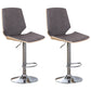 Contemporary Swivel Adjustable Height Bar Stool Indoor Bar Stool with Full Back Grey 2 Piece Set Clearhalo 'Bar Furniture' 'Bar Stools' 'bar_stools' 'furn' 'furn_bar_stools' 'furniture_bar_stools' 'Kitchen & Dining Furniture' 'kitchen&dining_furn' 'kitchen' 'kitchen_furn' Furniture' 4452990