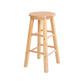 Contemporary Wood Bar Stool Indoor Bar Stool with Wood Seat and Footrest, 1 Piece Wood Counter Stool (23.5"H) Clearhalo 'Bar Furniture' 'Bar Stools' 'bar_stools' 'furn' 'furn_bar_stools' 'furniture_bar_stools' 'Kitchen & Dining Furniture' 'kitchen&dining_furn' 'kitchen' 'kitchen_furn' Furniture' 4453006