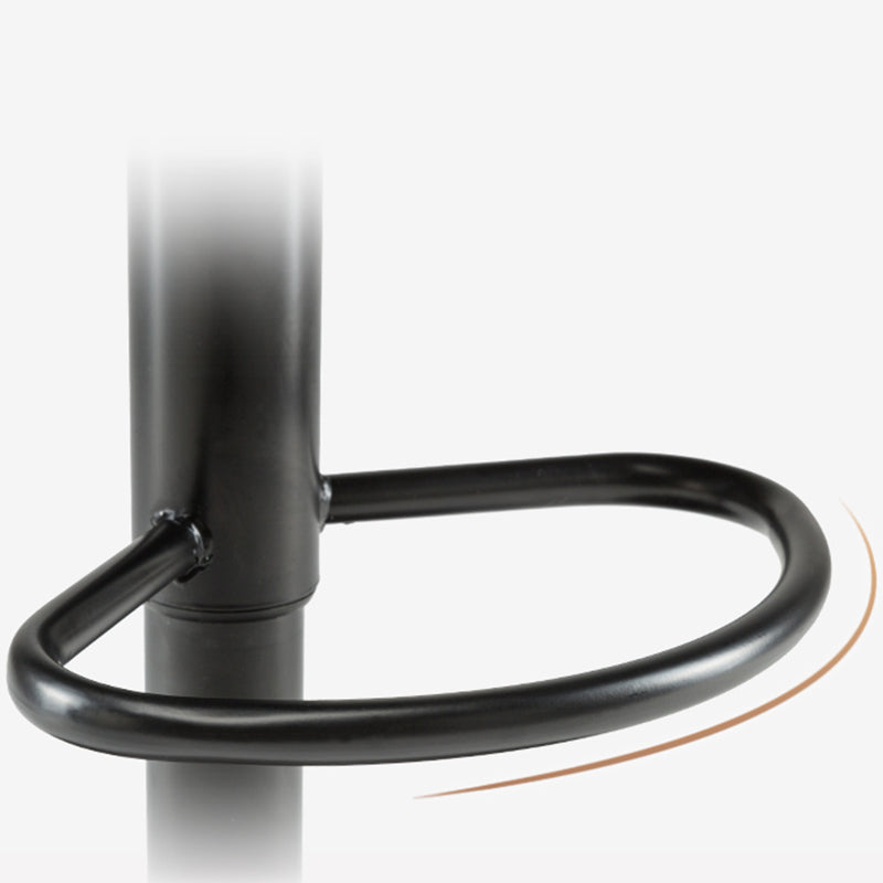 Contemporary Swivel Adjustable Bar Stool Indoor Bar Stool with Low Back Clearhalo 'Bar Furniture' 'Bar Stools' 'bar_stools' 'furn' 'furn_bar_stools' 'furniture_bar_stools' 'Kitchen & Dining Furniture' 'kitchen&dining_furn' 'kitchen' 'kitchen_furn' Furniture' 4453036