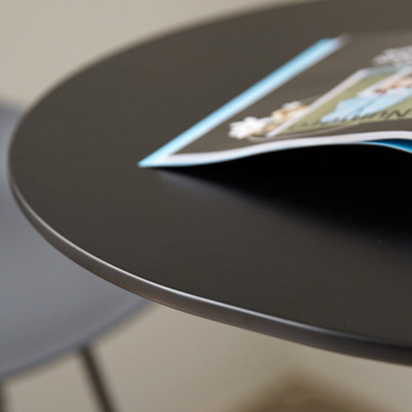 Modern Wood Counter Table with Round Table Top 4-Prong Table - 42" H Clearhalo 'Bar Furniture' 'Bar Tables' 'bar_tables' 'Furniture' 'furniture_bar_tables' 'Kitchen & Dining Furniture' 4453338