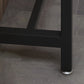 Brown Modern Style Bar Table in Solid Wood and Metal Bar Table for Outdoor Clearhalo 'Bar Furniture' 'Bar Tables' 'bar_tables' 'furn' 'furn_bar_tables' 'Furniture' 'furniture_bar_tables' 'Kitchen & Dining Furniture' 4453455