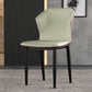 Industrial Style Wingback Chairs PU Leather Dining Chairs for Kitchen Gray Coffee 1 Piece Clearhalo ' kitchen&dining_furn' 'Dining Chairs' 'Dining Tables & Seating' 'dining_chair' 'furn' 'furn_dining_chair' 'Furniture' 'furniture_dining_chair' 'Kitchen & Dining Furniture' 'kitchen' 4453595