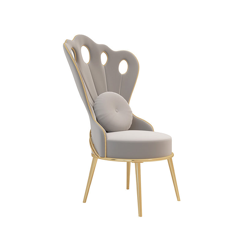 Glam 1/3/4/5 Pieces Dining Set Sintered Stone Dining Furniture for Home Use 1 Dark Grey Chair Clearhalo 'Dining Room Sets' 'Dining Tables & Seating' 'dining_room_set' 'furn' 'furn_dining_room_set' 'Furniture' 'furniture_dining_room_set' 'Kitchen & Dining Furniture' 'kitchen&dining_furn' 'kitchen' 4453636