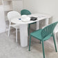 Irregular Shape White Table for Restaurant Sintered Stone Island Table with 3 Legs Clearhalo ' dining_table' 'Dining Tables & Seating' 'Dining Tables' 'furn' 'furn_dining_table' 'Furniture' 'furniture_dining_table' 'Kitchen & Dining Furniture' 'kitchen&dining_furn' 'kitchen' 'kitchen_dining_table' 4457346