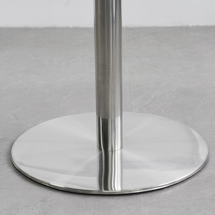 Industrial Style Dining Site Table Stainless Steel Dining Room Collection Clearhalo ' dining_table' 'Dining Tables & Seating' 'Dining Tables' 'furn' 'furn_dining_table' 'Furniture' 'furniture_dining_table' 'Kitchen & Dining Furniture' 'kitchen&dining_furn' 'kitchen' 'kitchen_dining_table' 4457381