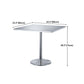 Industrial Style Dining Site Table Stainless Steel Dining Room Collection Clearhalo ' dining_table' 'Dining Tables & Seating' 'Dining Tables' 'furn' 'furn_dining_table' 'Furniture' 'furniture_dining_table' 'Kitchen & Dining Furniture' 'kitchen&dining_furn' 'kitchen' 'kitchen_dining_table' 4457397