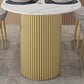 Modern Style Dining Table Oval Double Pedestal Dining Table for Home Clearhalo ' dining_table' 'Dining Tables & Seating' 'Dining Tables' 'furn' 'furn_dining_table' 'Furniture' 'furniture_dining_table' 'Kitchen & Dining Furniture' 'kitchen&dining_furn' 'kitchen' 'kitchen_dining_table' 4457425