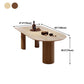Free Form Solid Wood Dining Table Modern Dinette Table with 3 Legs Clearhalo ' dining_table' 'Dining Tables & Seating' 'Dining Tables' 'furn' 'furn_dining_table' 'Furniture' 'furniture_dining_table' 'Kitchen & Dining Furniture' 'kitchen&dining_furn' 'kitchen' 'kitchen_dining_table' 4457446