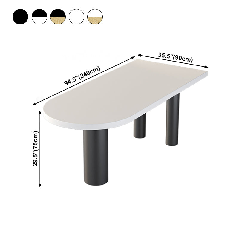 Irregular Wood Table for Restaurant Modern Dining Table with 3 Legs Clearhalo ' dining_table' 'Dining Tables & Seating' 'Dining Tables' 'furn' 'furn_dining_table' 'Furniture' 'furniture_dining_table' 'Kitchen & Dining Furniture' 'kitchen&dining_furn' 'kitchen' 'kitchen_dining_table' 4457468